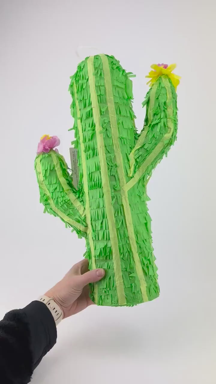 Cactus Party Pinata - Fiesta Party Supplies, Cinco De Mayo, Cactus Birthday Decorations, Fiesta Birthday Piñata, Baby Shower, Taco Bar Party