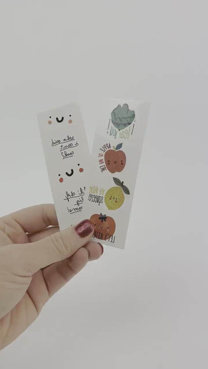 Fruit & Veggie Temporary Tattoos - Farmers Market Party, Vegetable Party Favors, Birthday Games, Little Chef Baby Shower, Kids Cooking Party