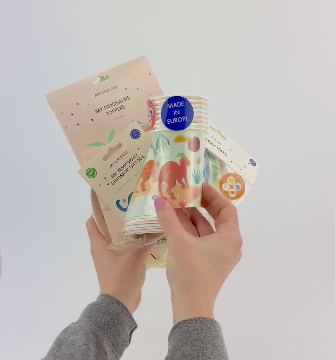 Dinosaur Party Cups 8ct