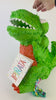 Dinosaur Birthday Piñata – 16"x15"x8" T-Rex Party Decoration, Fillable Pull String Piñata for Kids Birthday, Dino Birthday Party Activity