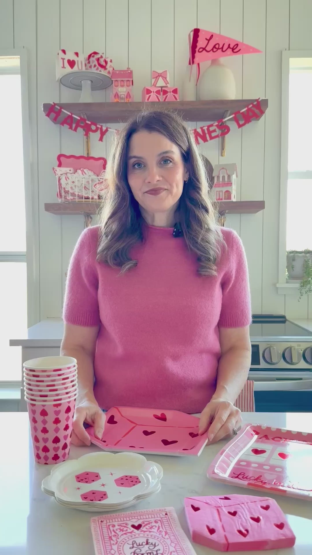 Lucky in Love Cocktail Napkins 18ct