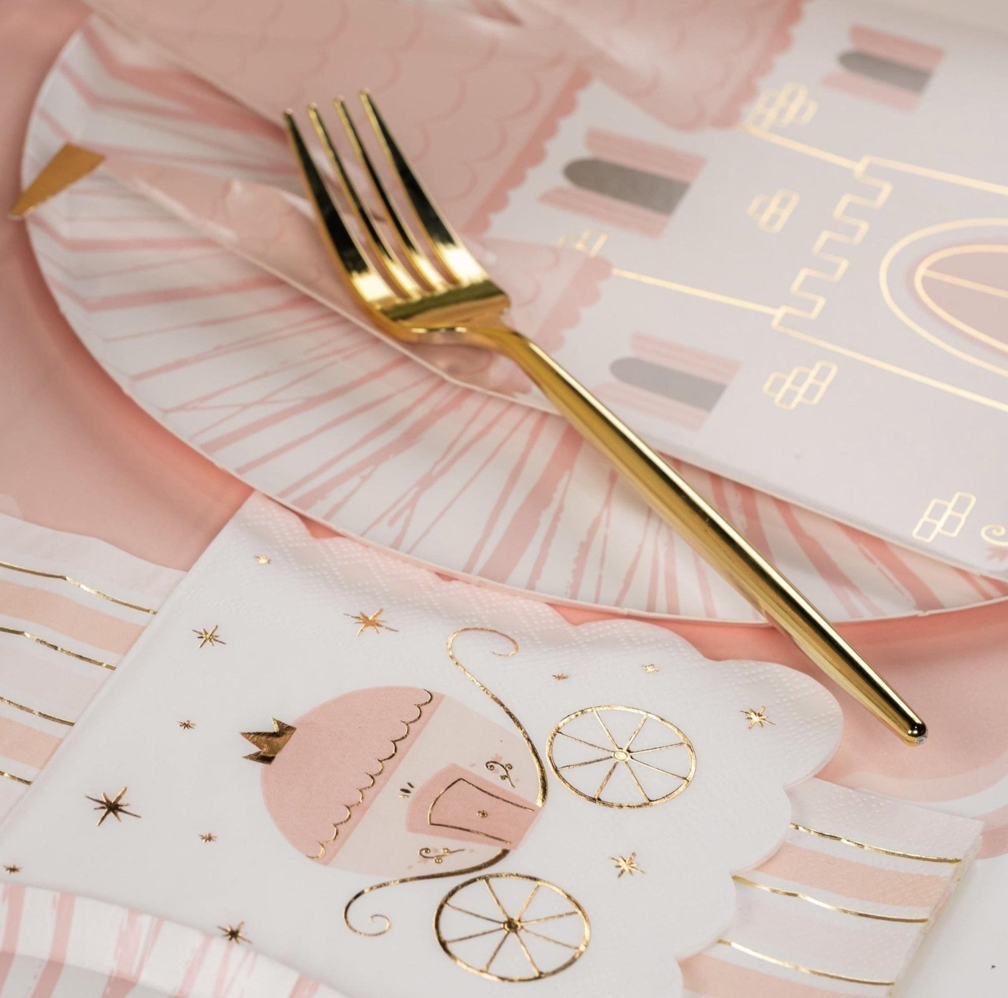 Princess Castle Plates 8ct - Stesha Party