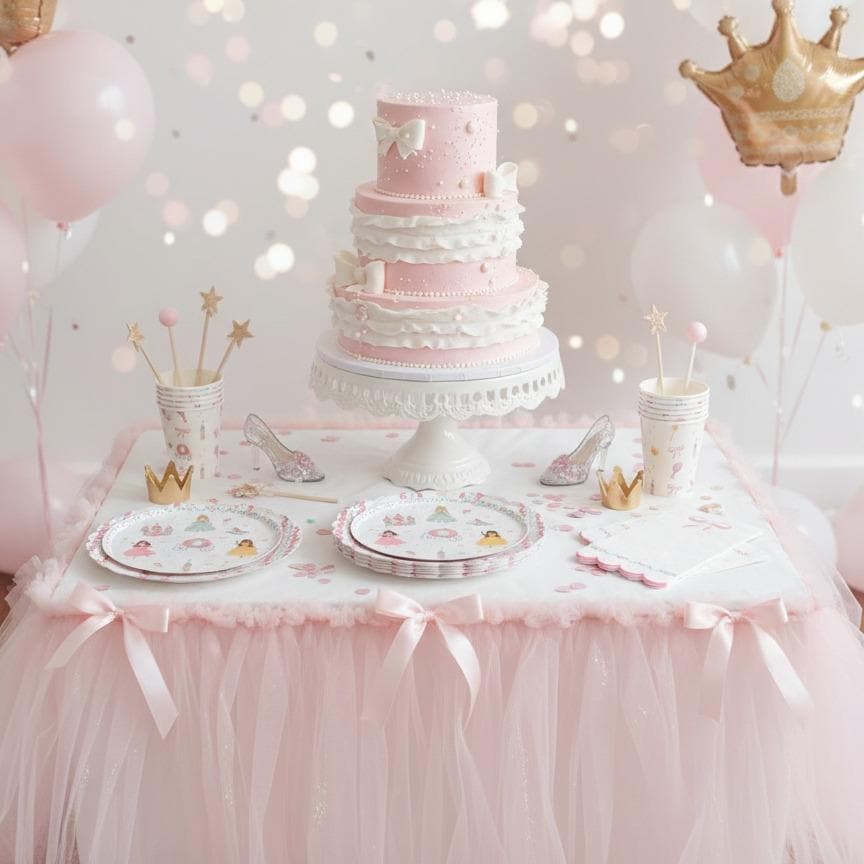 Princess Plates 8ct - Stesha Party