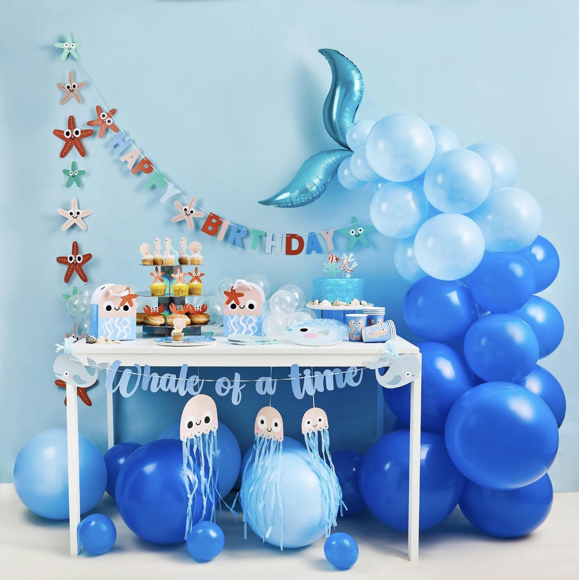 Puffer Fish Party Plates - Stesha Party