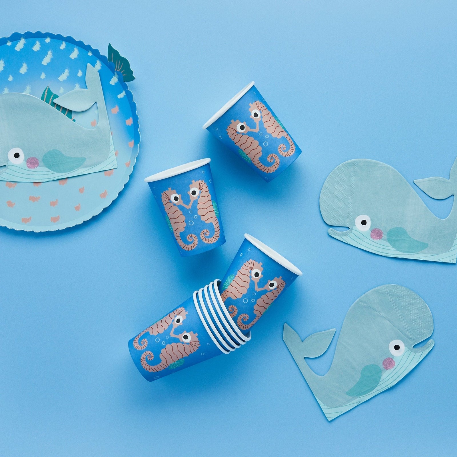 Puffer Fish Party Plates - Stesha Party