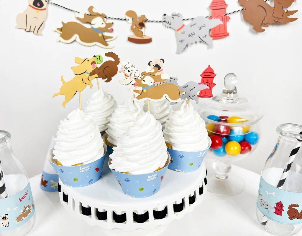 Puppy Cupcake Kit - Stesha Party