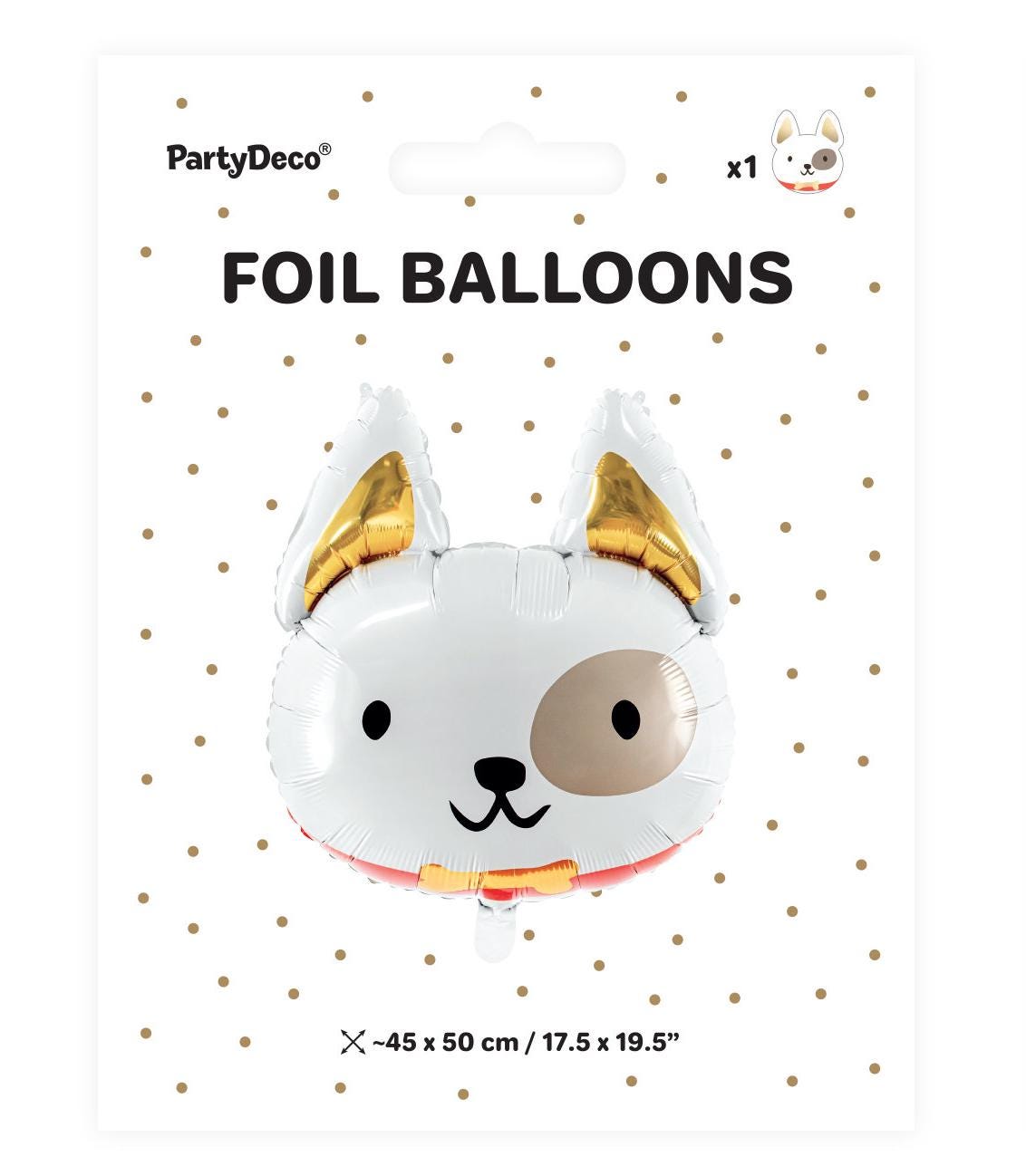 Puppy Face Balloon - Stesha Party