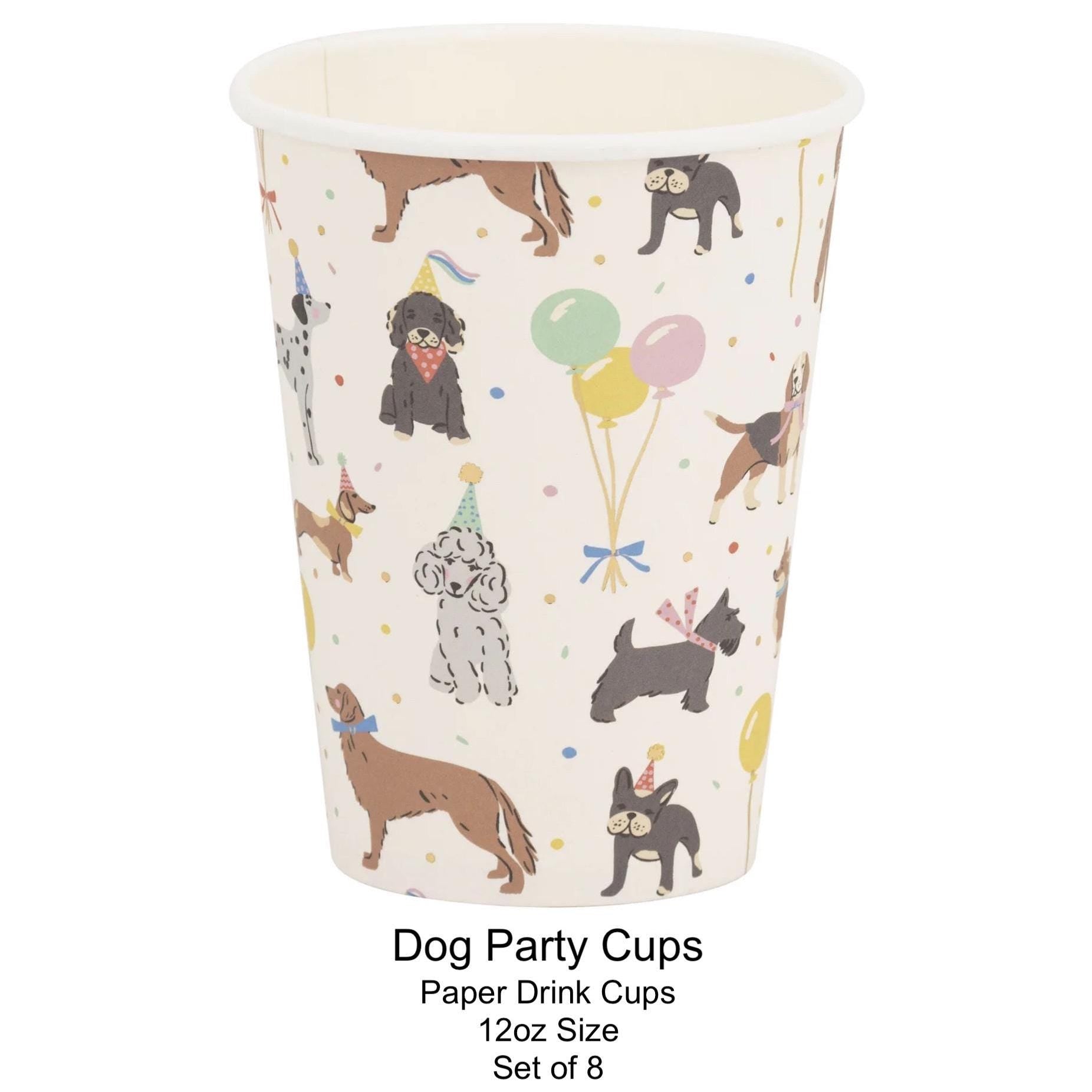 Puppy Party Cups 8ct - Stesha Party
