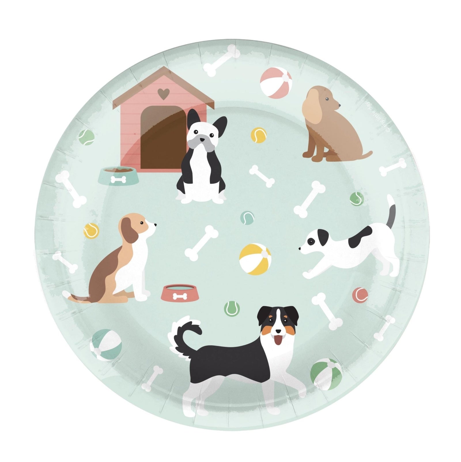 Puppy Party Plates - Stesha Party