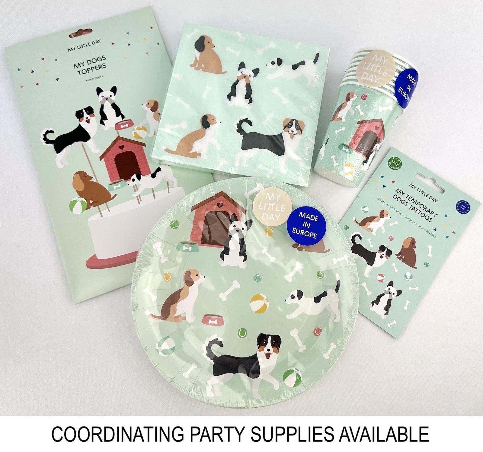 Puppy Party Plates - Stesha Party