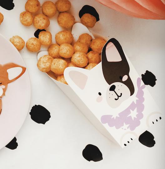 Puppy Treat Party Boxes 6ct - Stesha Party