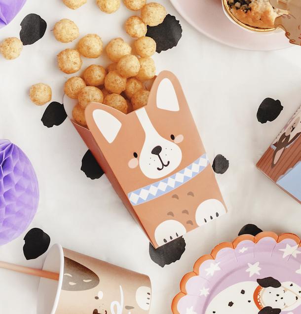 Puppy Treat Party Boxes 6ct - Stesha Party
