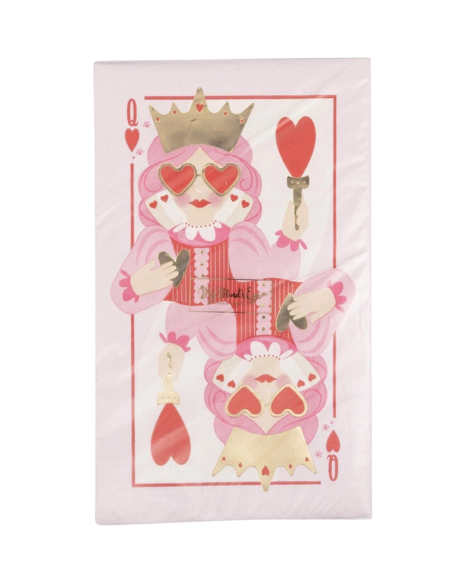 Queen of Hearts Napkins - Stesha Party