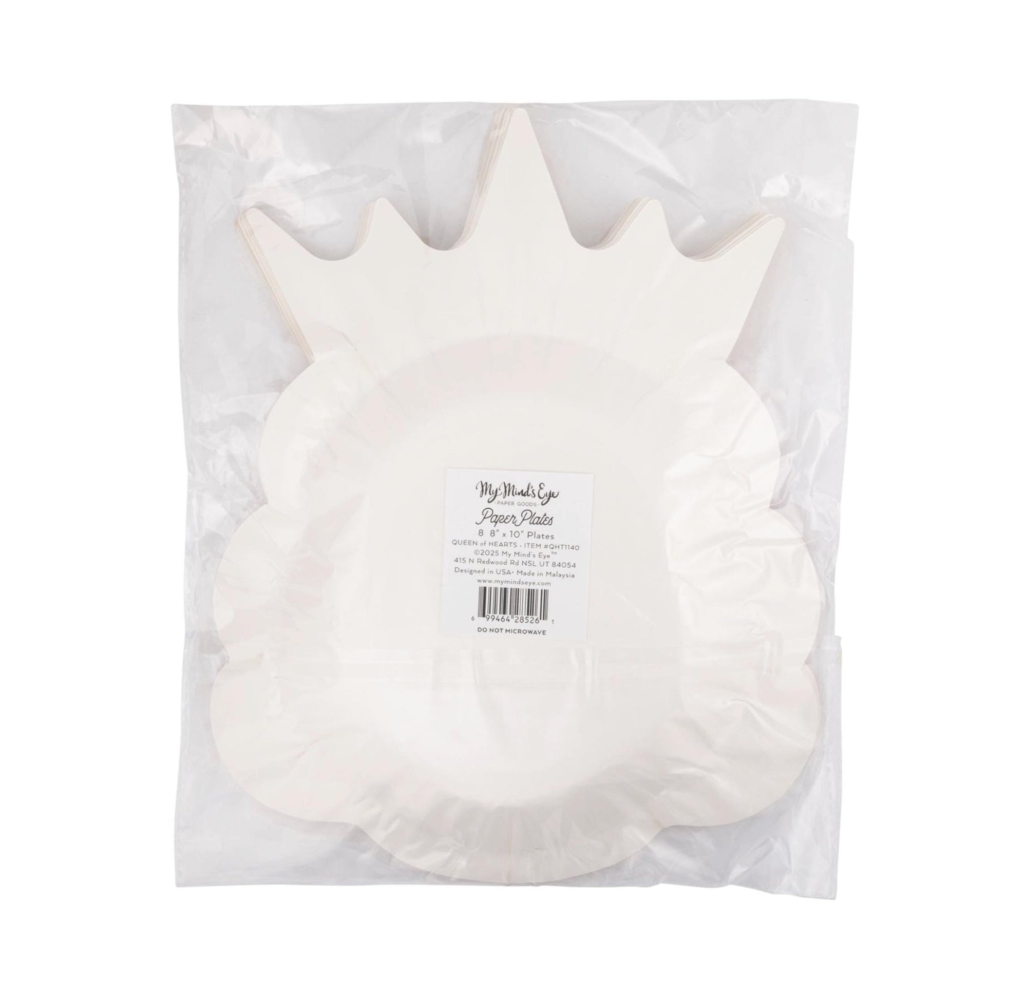 Queen of Hearts Party Plates - Stesha Party