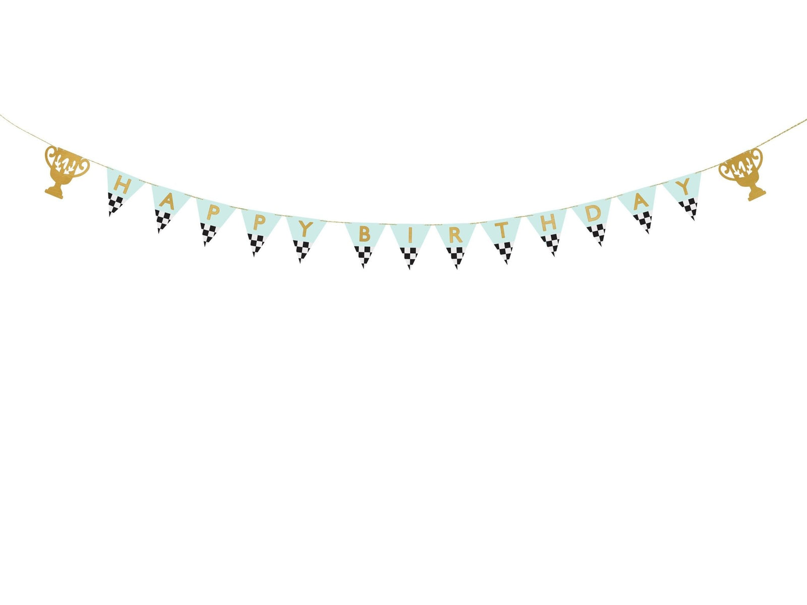 Race Car Birthday Banner - Stesha Party