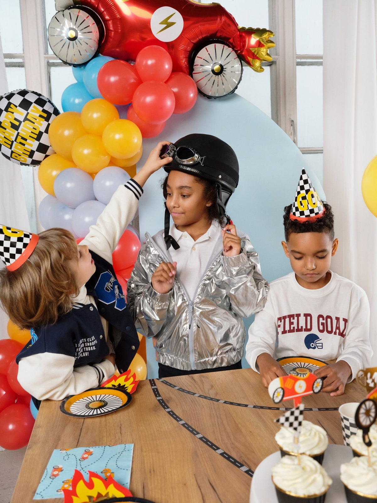 Race Car Cake Toppers - Stesha Party