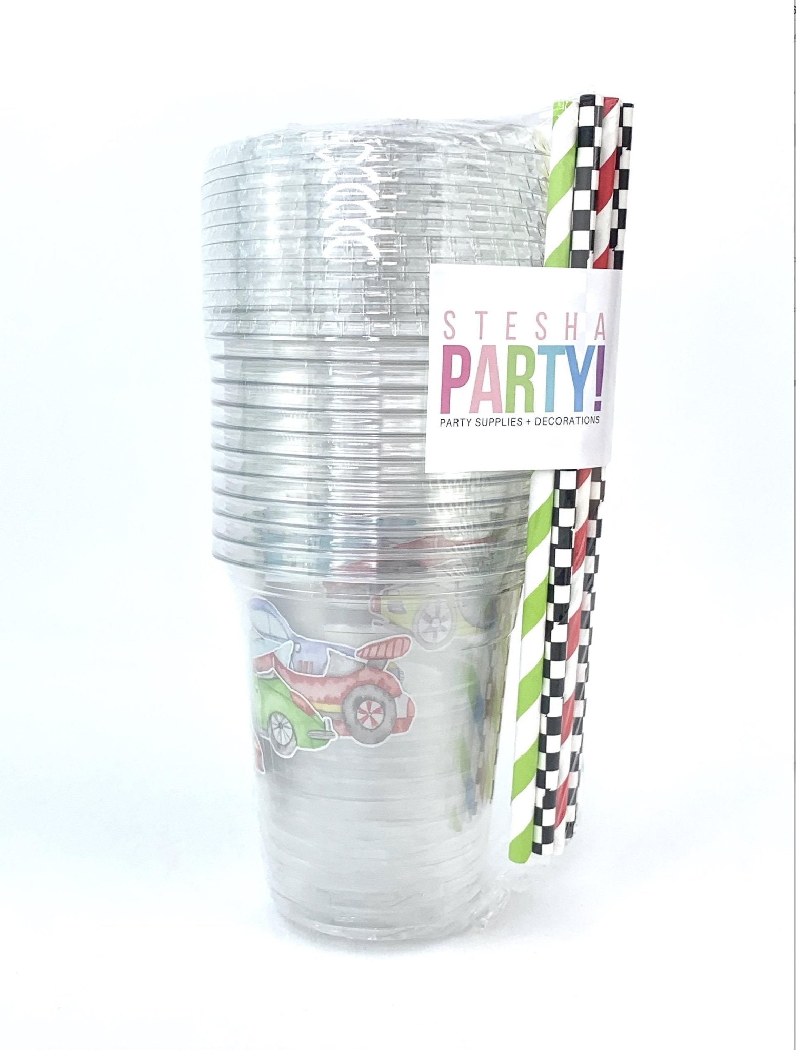 Race Car Party Cups - Stesha Party