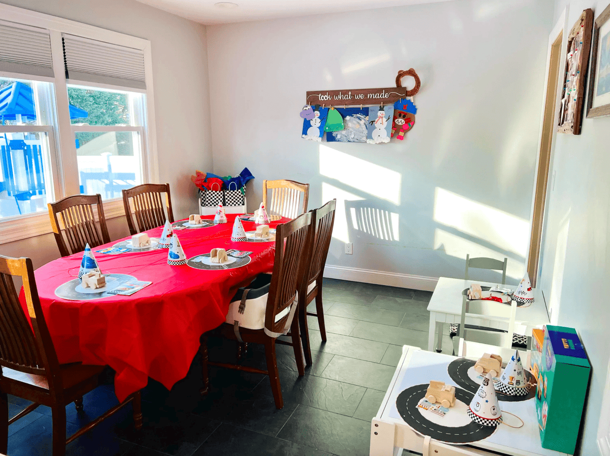 Race Track Activity Party Placemats - Stesha Party