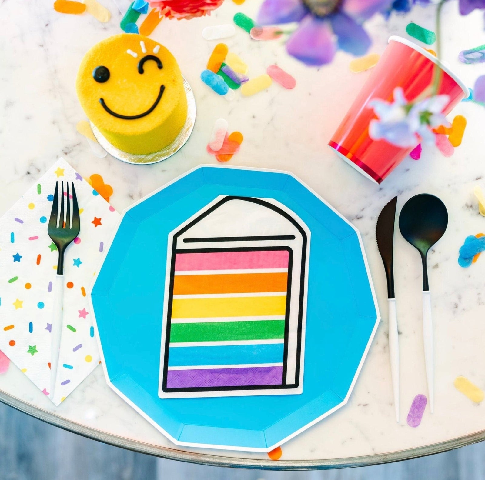 Rainbow Napkins - Stesha Party