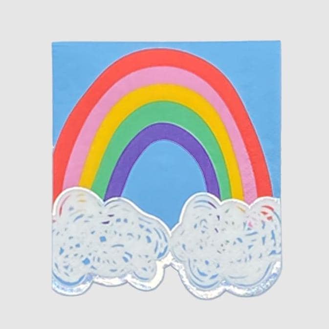 Rainbow Party Napkins - Stesha Party