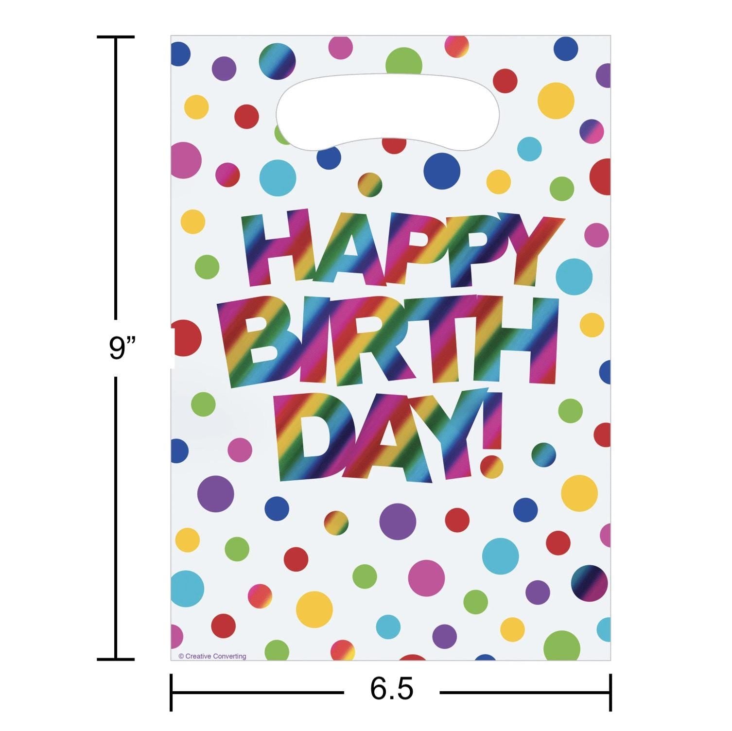 Rainbow Treat Bags 8ct - Stesha Party