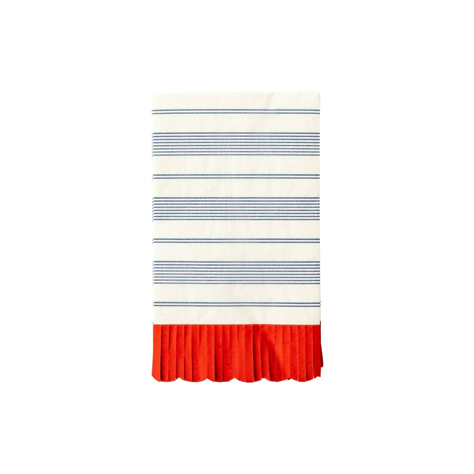 Red White & Blue Fringe Napkins - Stesha Party