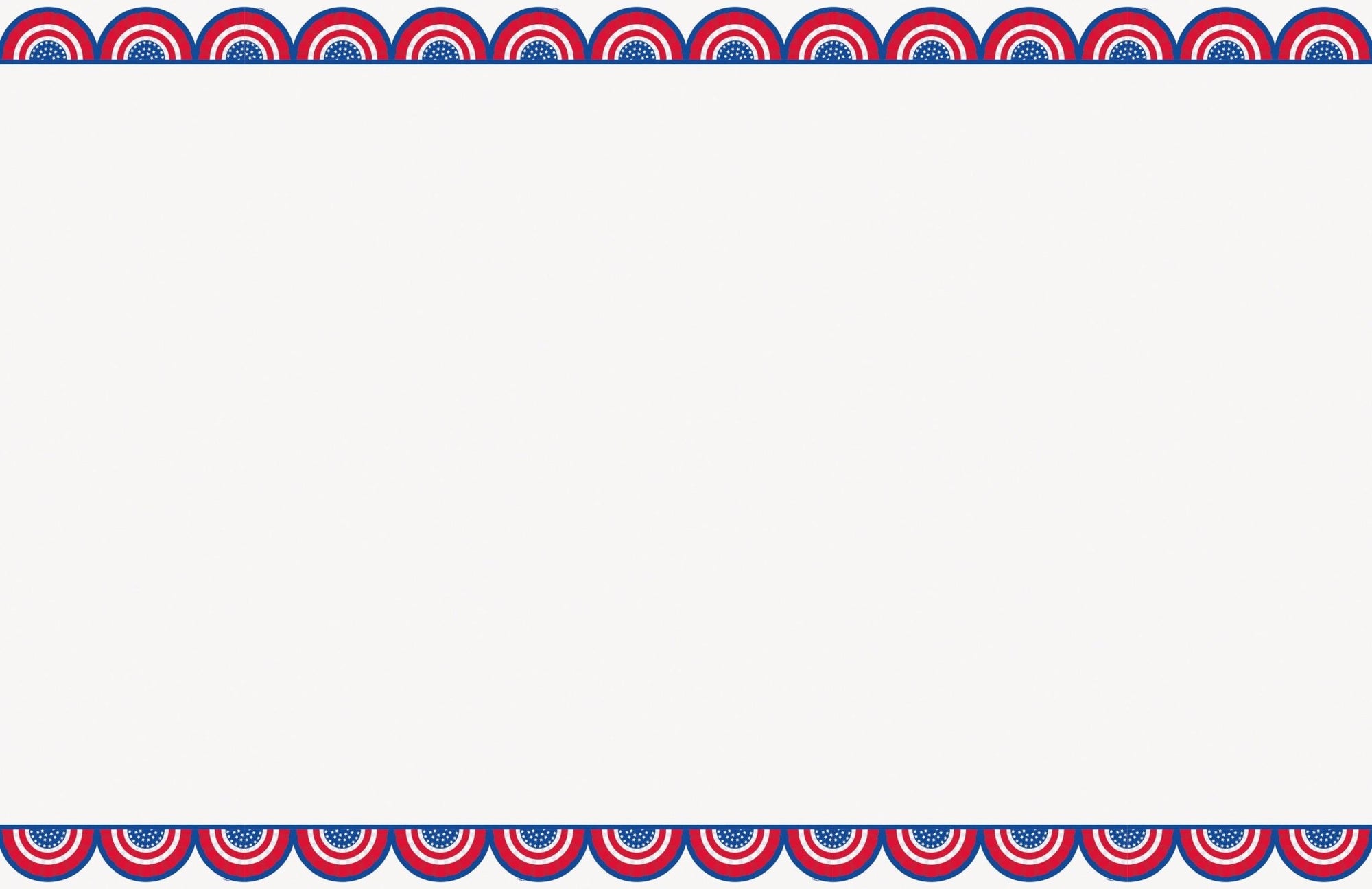 Red White & Blue Party Tablecloth - Stesha Party