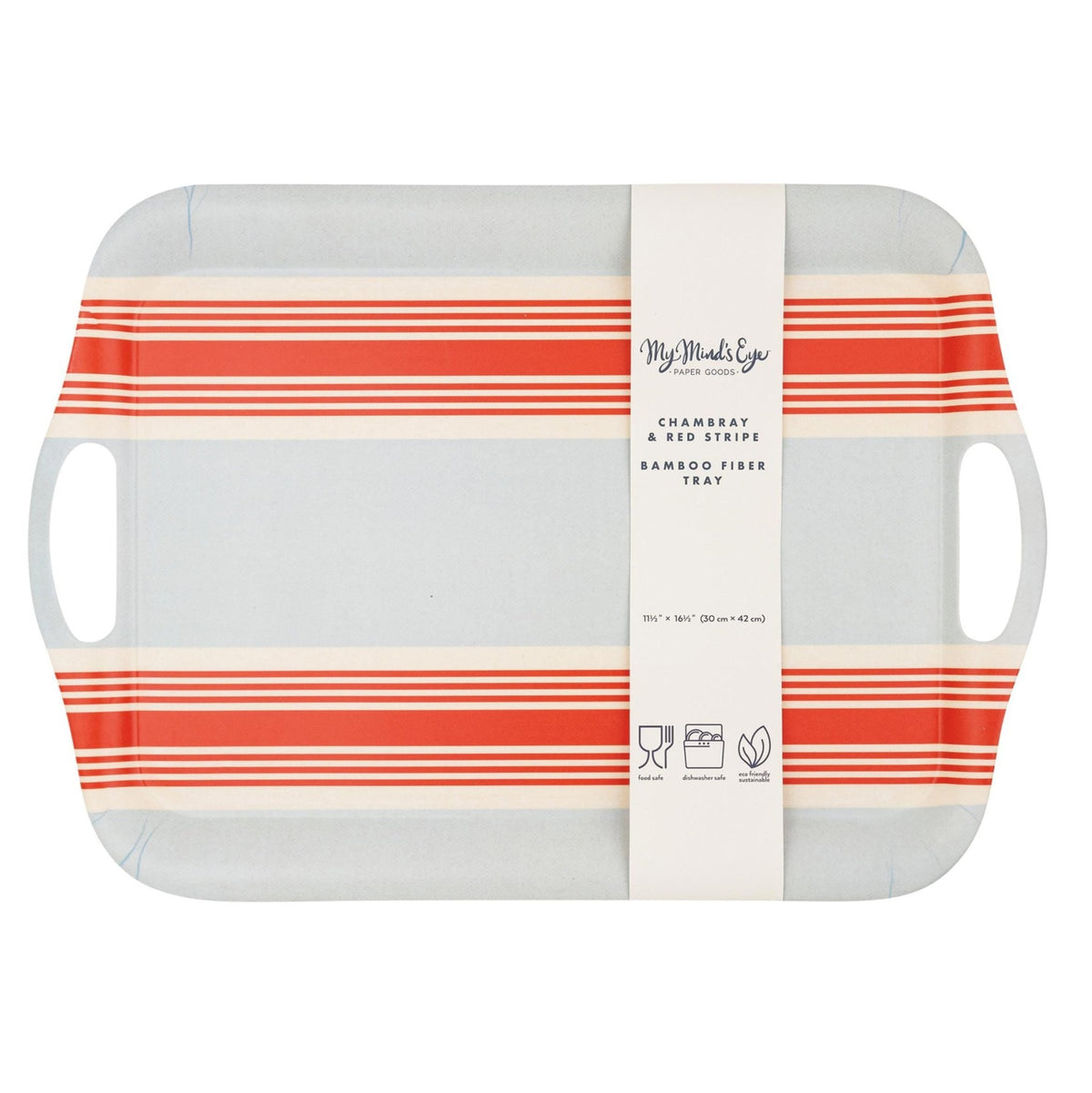 Red White & Blue Serving Tray - Stesha Party