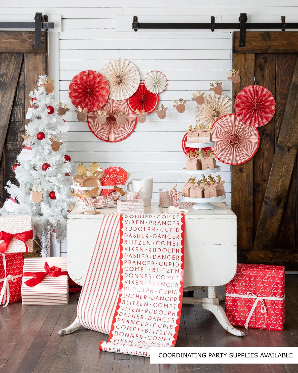 Reindeer Christmas Cups - Stesha Party