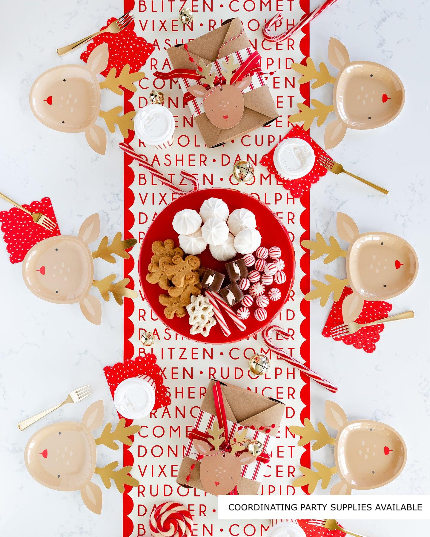 Reindeer Christmas Cups - Stesha Party