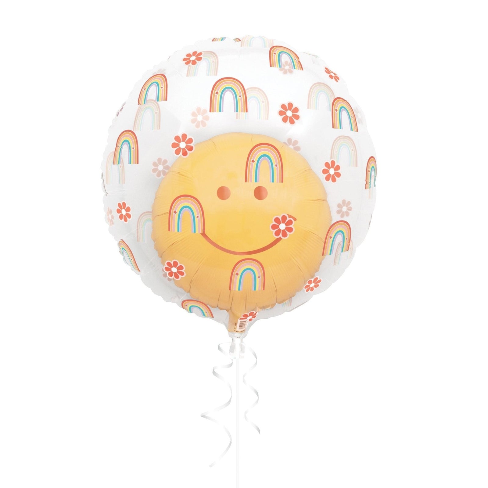 Retro Smile Face Party Balloon - Stesha Party
