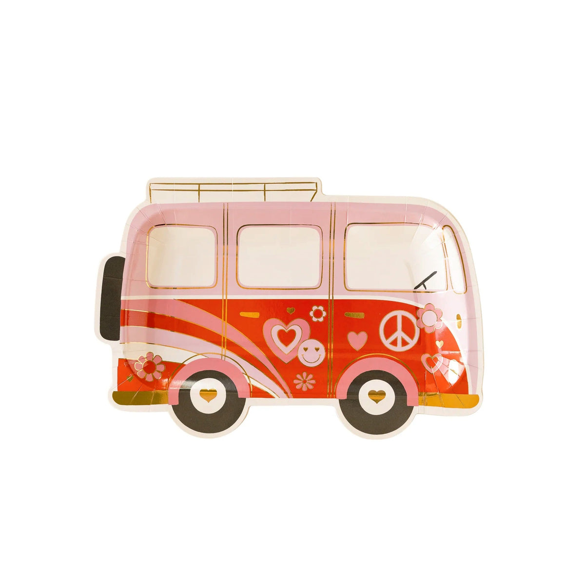 Retro Valentine Plates - Stesha Party