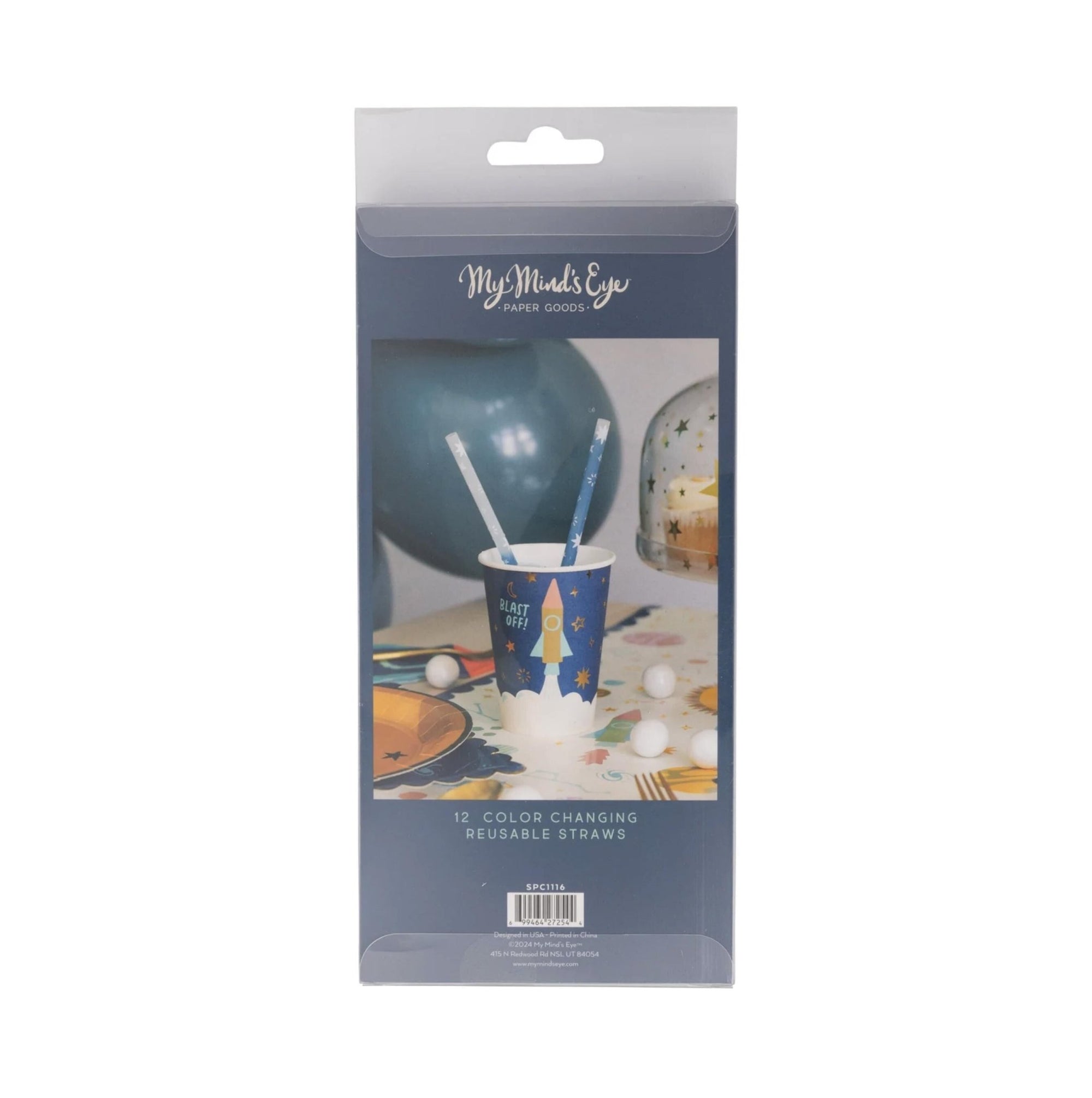 Reusable Space Straws - Stesha Party