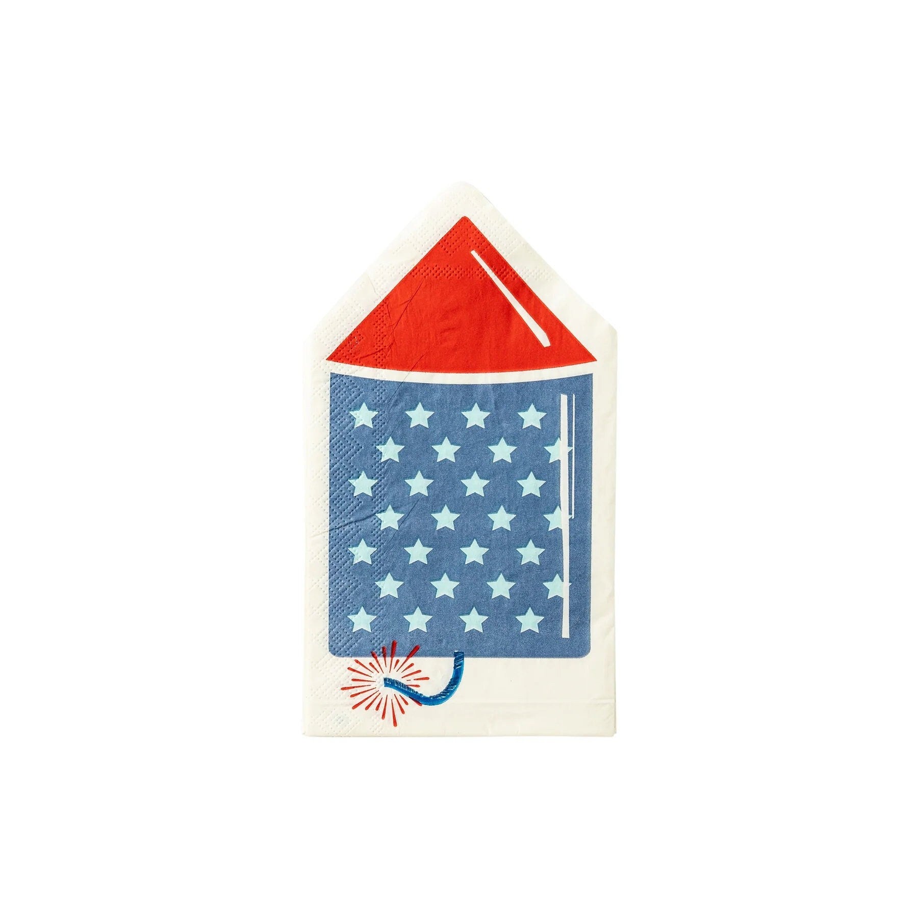 Rocket Firework Napkins 24ct - Stesha Party