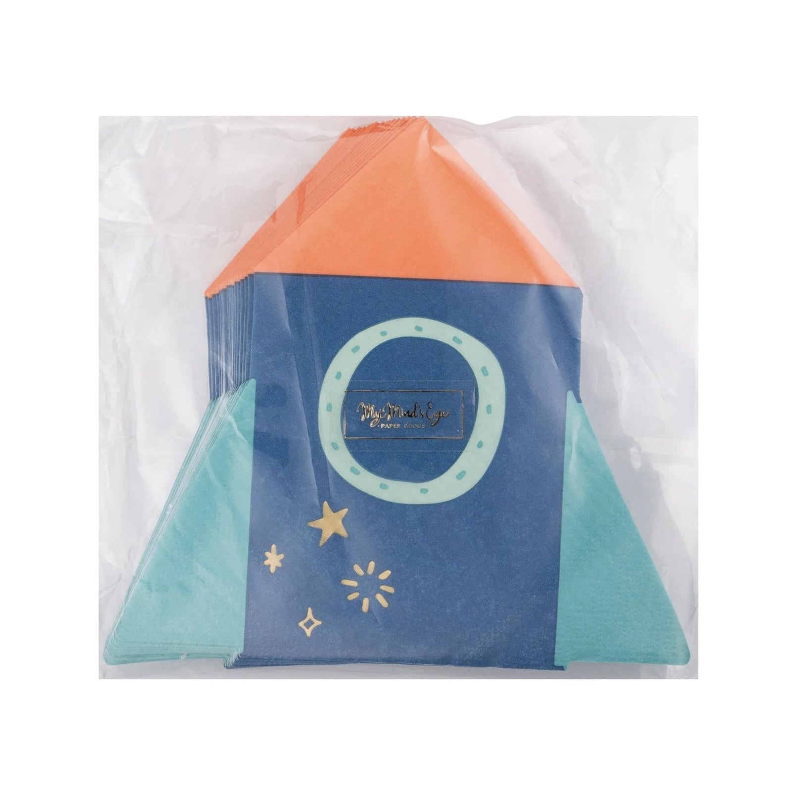 Rocket Ship Party Napkins - Stesha Party