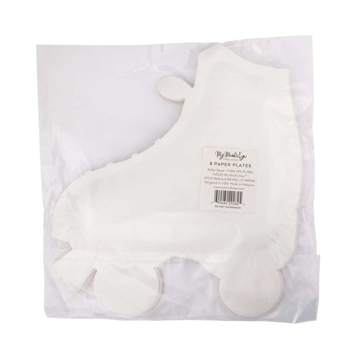 Roller Skate Party Plates - Stesha Party