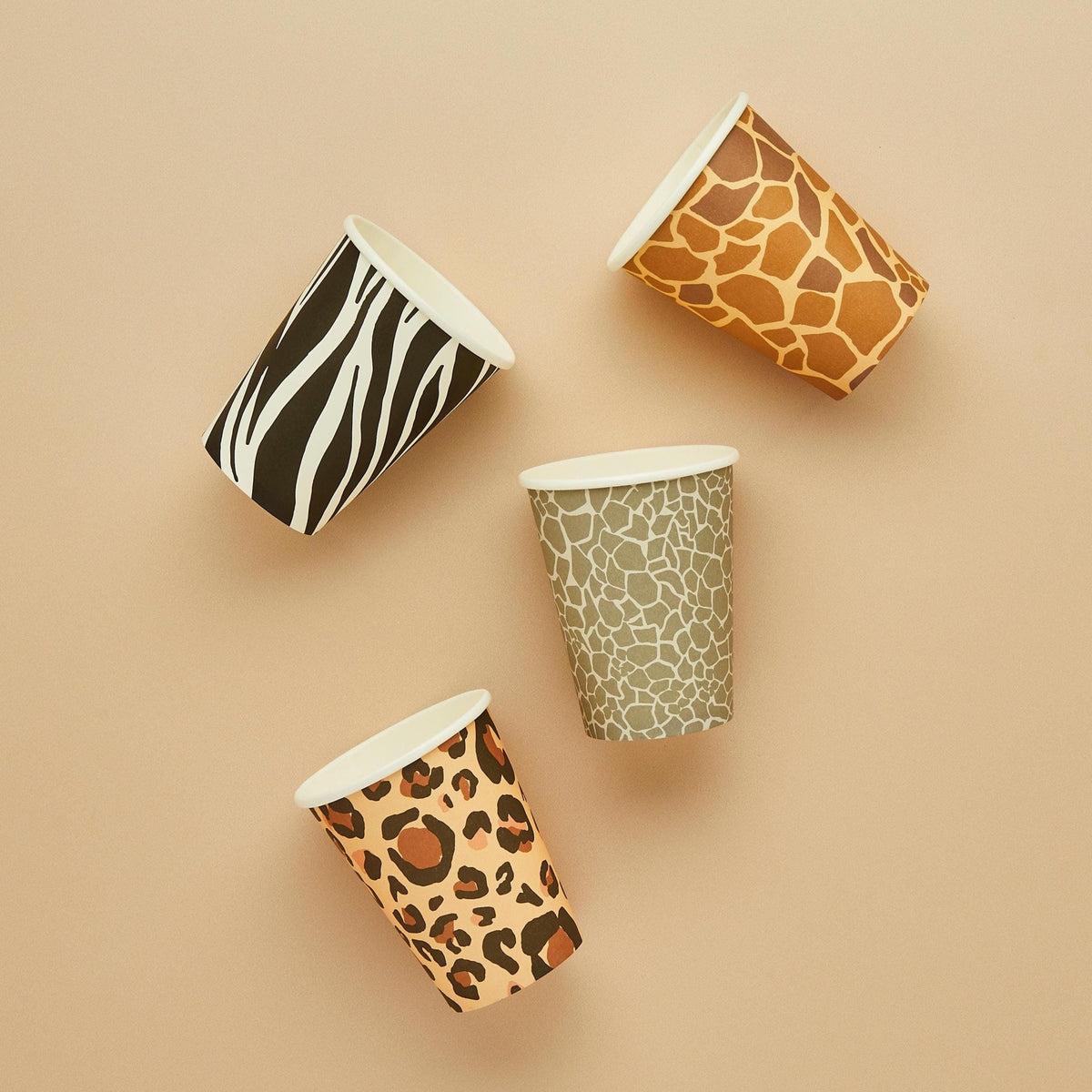 Safari Animal Party Cups - Stesha Party