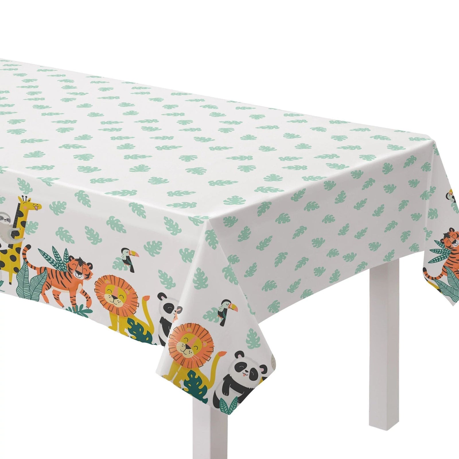 Safari Animal Print Party Tablecloth