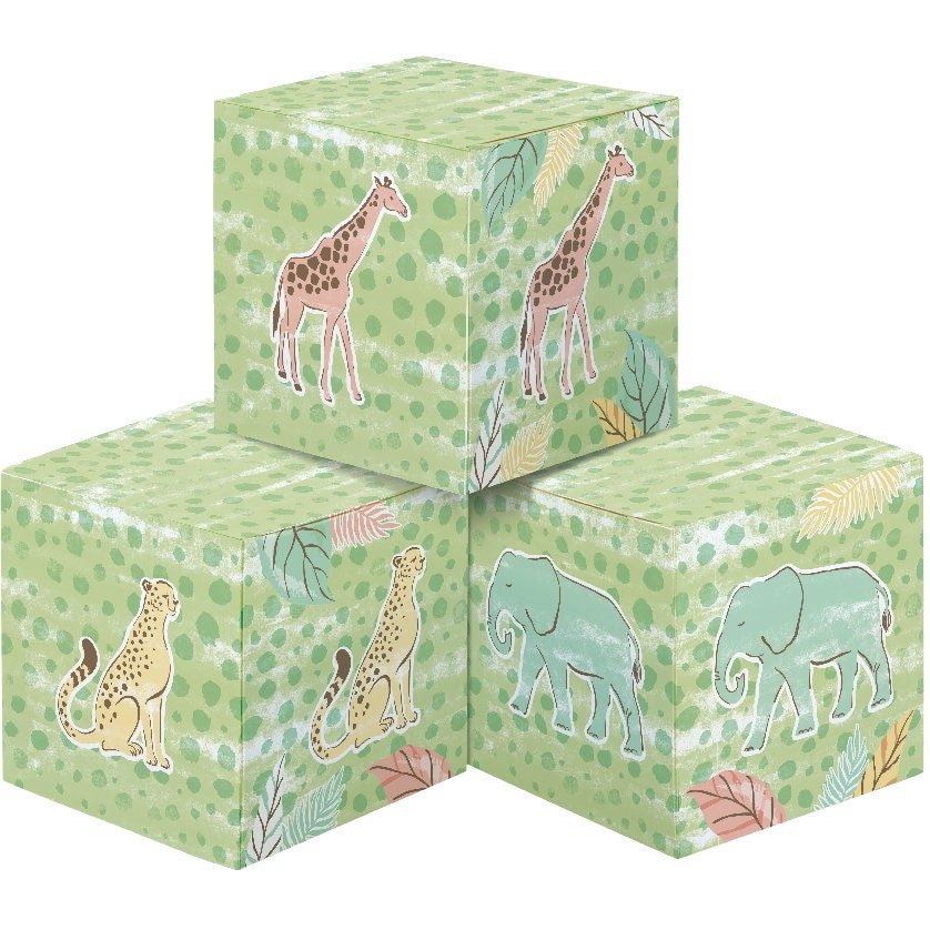 Safari Baby Blocks - Stesha Party