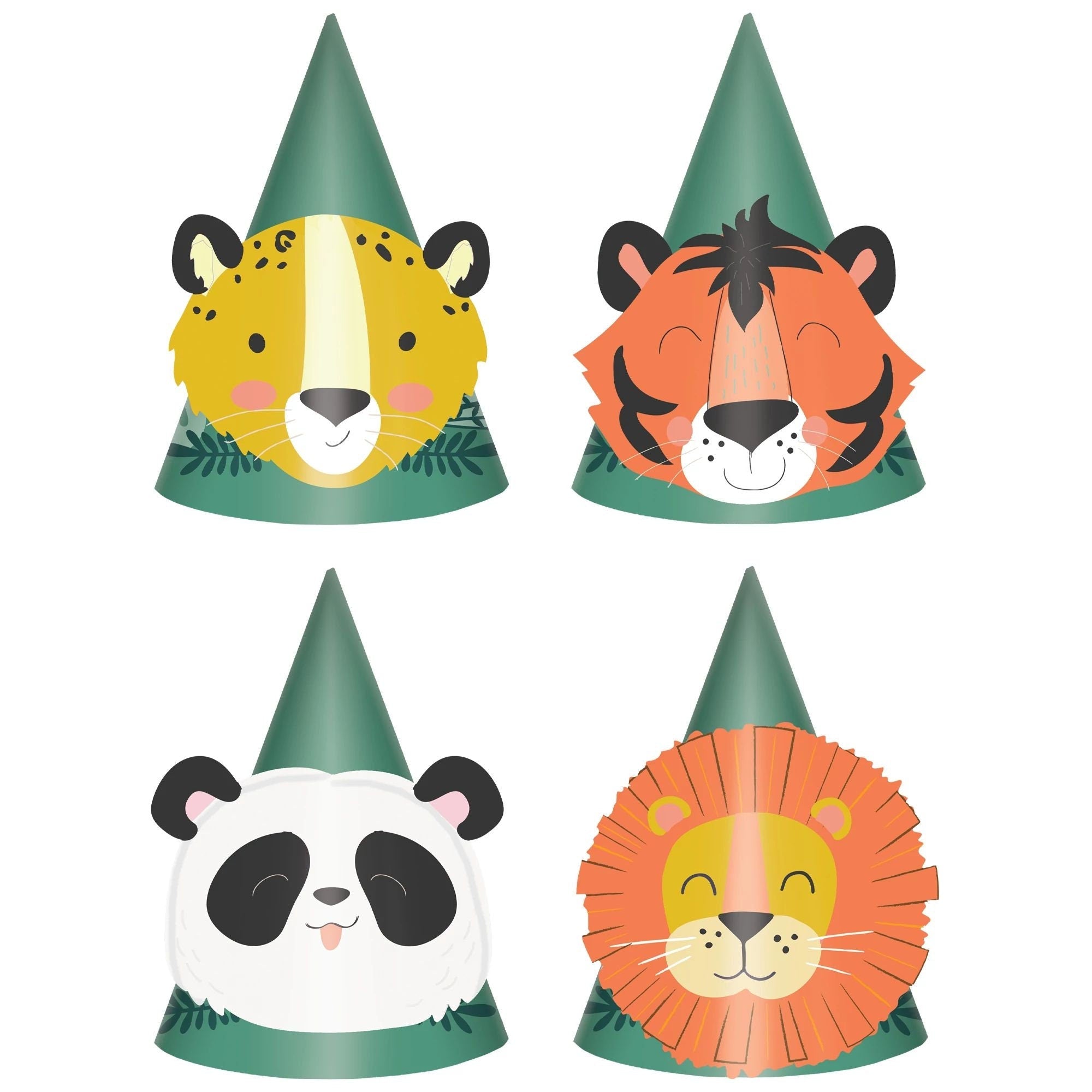 Oriental Trading Safari Party Hats Safari Animals Wearing Party