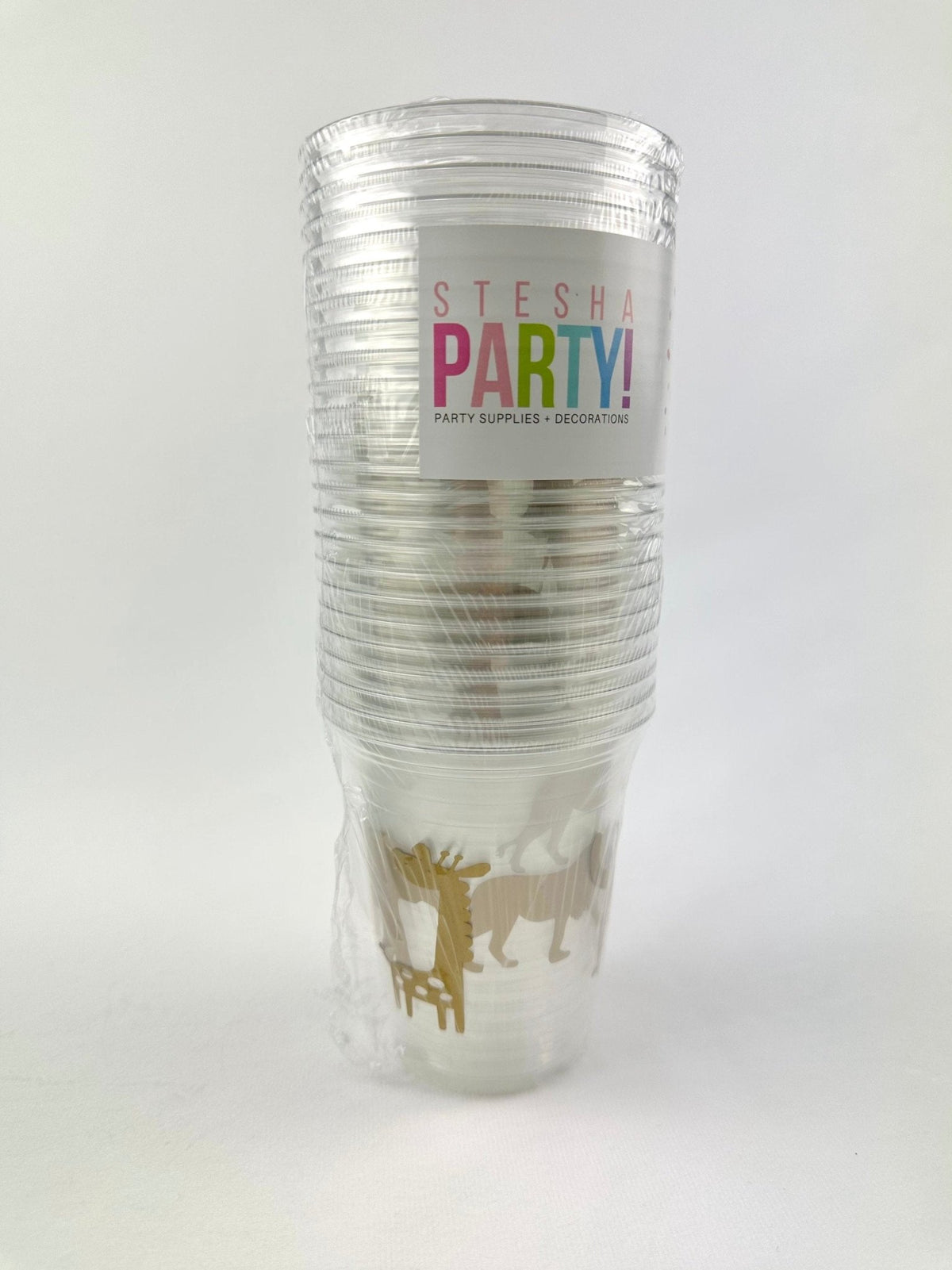 Safari Cups 12oz - Stesha Party