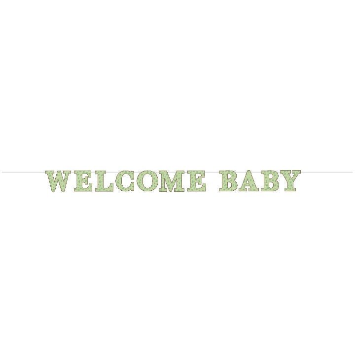 Safari Welcome Baby Banner - Stesha Party