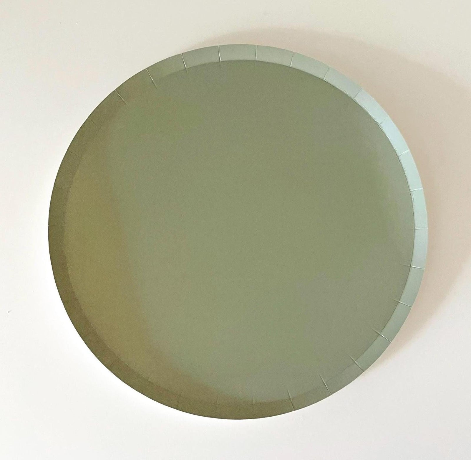Sage Green Party Plates 8ct - Stesha Party