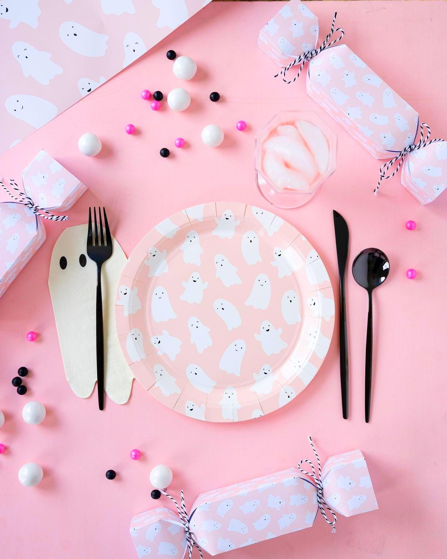 Scattered Ghosts Paper Plates - Stesha Party