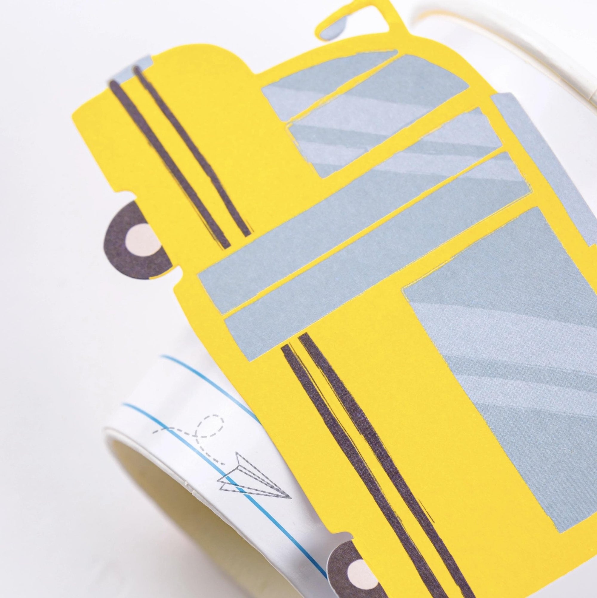 School Bus Party Cups - Stesha Party