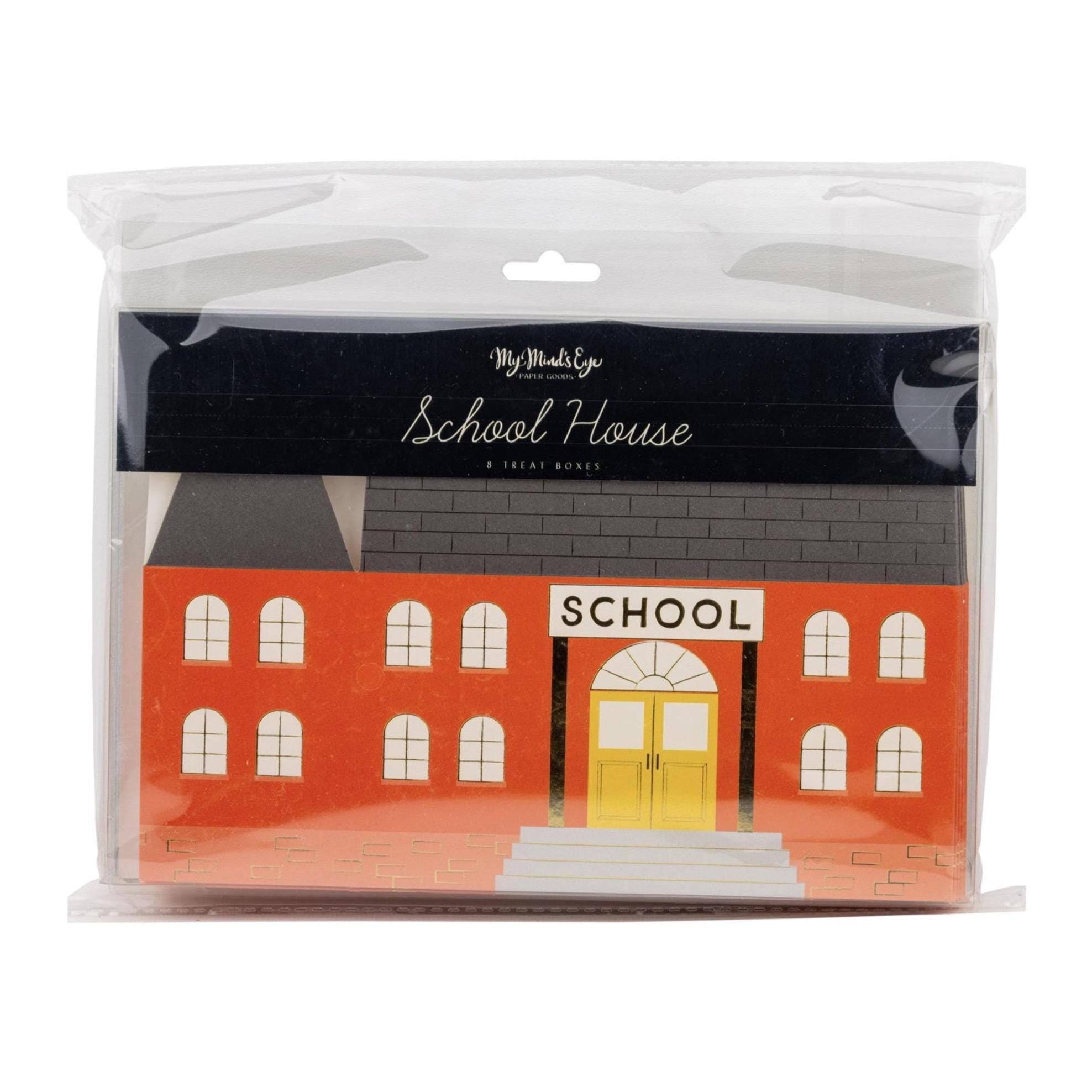 School House Treat Boxes 8ct - Stesha Party