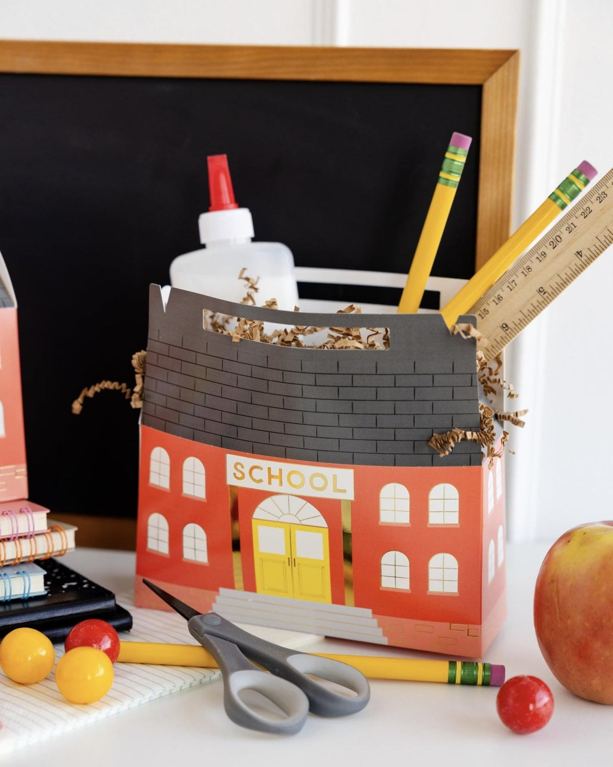 School House Treat Boxes 8ct - Stesha Party