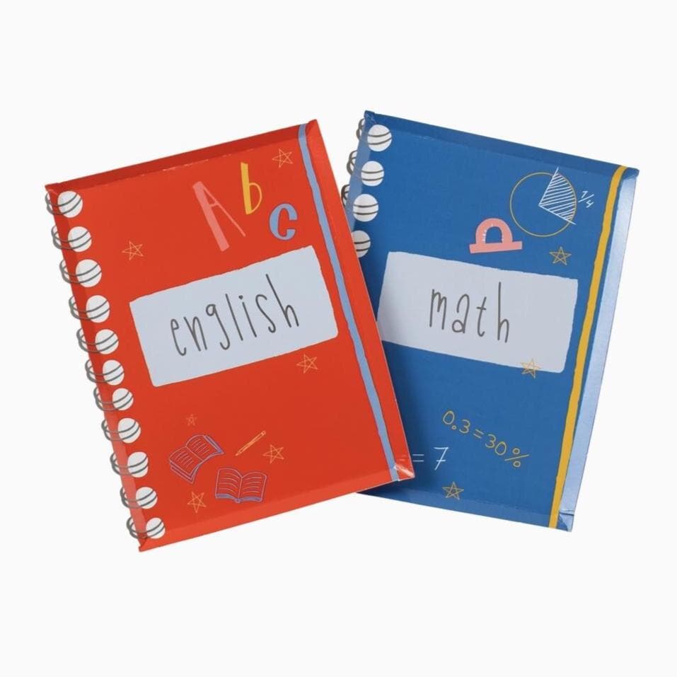 School Notebook Plates 8ct - Stesha Party
