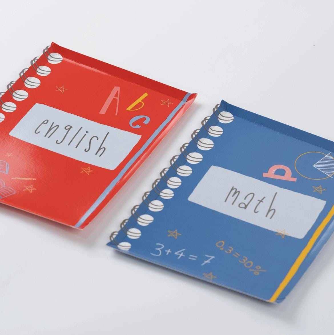 School Notebook Plates 8ct - Stesha Party