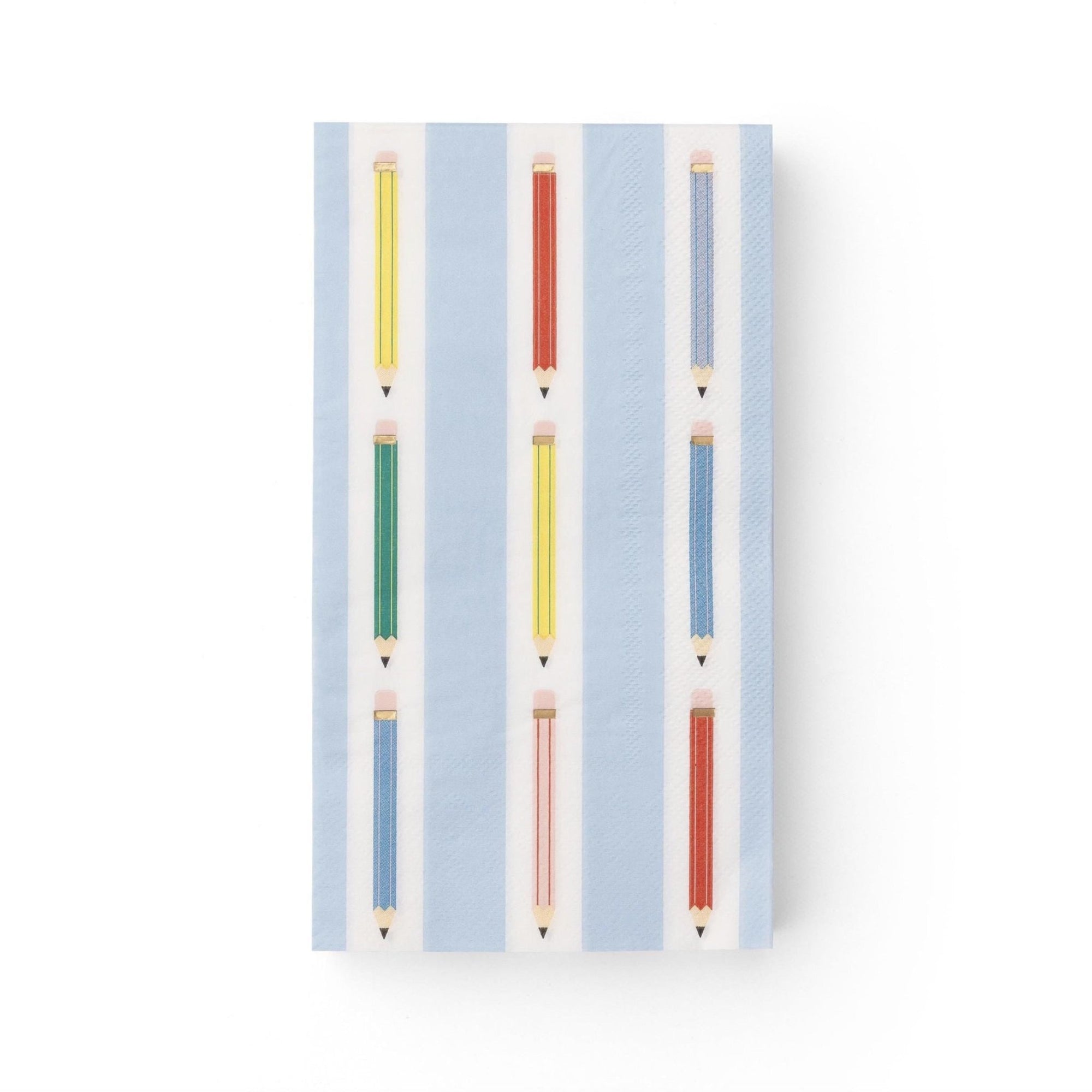 School Pencil Paper Napkins 20ct - Stesha Party